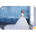 Robe de mariée en marbrure blanche et sexy de haute qualité en 2016 Belle robe de mariée en marbrure